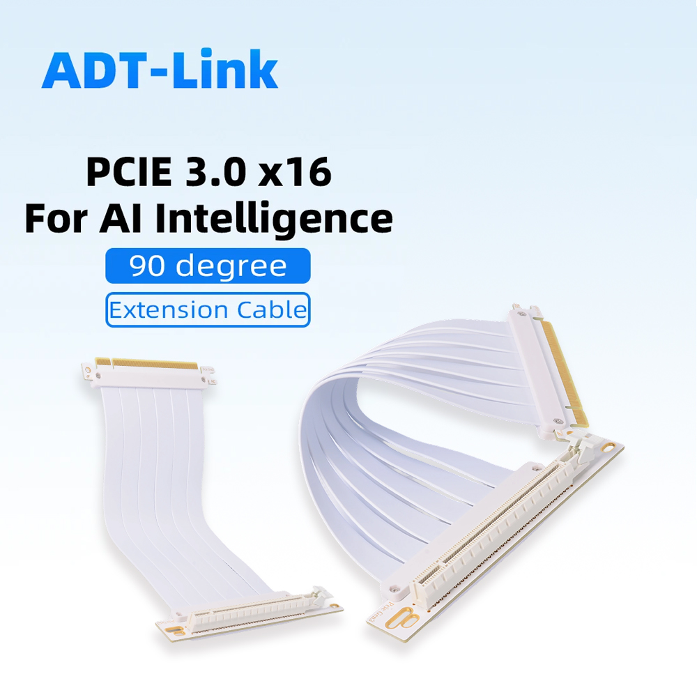 Pcie 5.0 Gpu Riser Cable - PCIE 3.0 X16ライザーケーブル 90/180度曲げアダプター グラフィックカード延長ケーブル 高速フレキシブルフラット