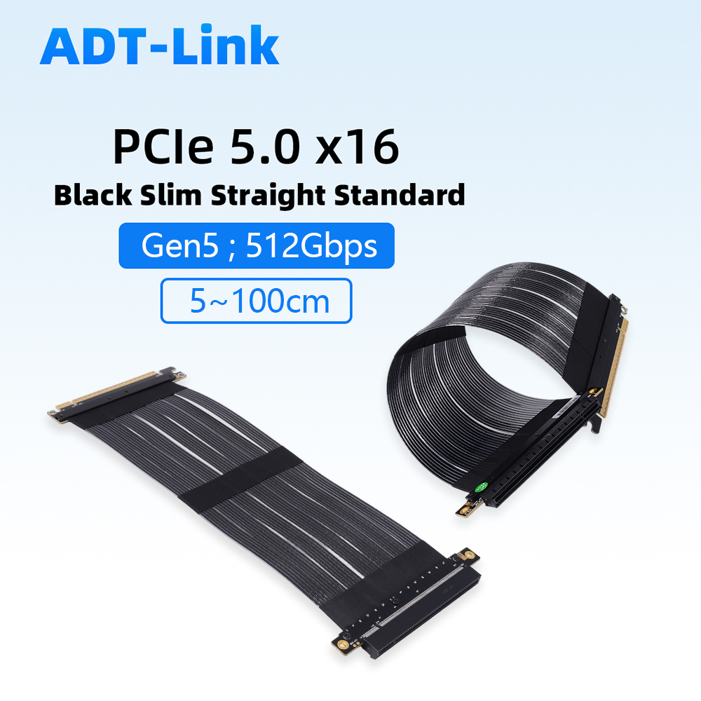 ADT-Link PCIe 5.0 X16 グラフィックスカ - Pcie 5.0 Gpu Riser Cable のレビューと価格
